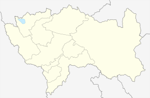 Mapa mudo del departamento de Jun&iacute;n