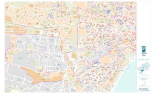 Plano del distrito Cruz de Humilladero (Málaga)