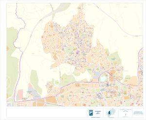 Plano del distrito Puerto de la Torre (Málaga)