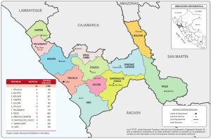&iquest;Cu&aacute;les son las provincias del departamento de La Libertad?
