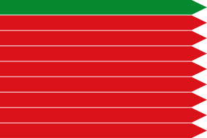 Bandera de la ciudad de Zamora (España)