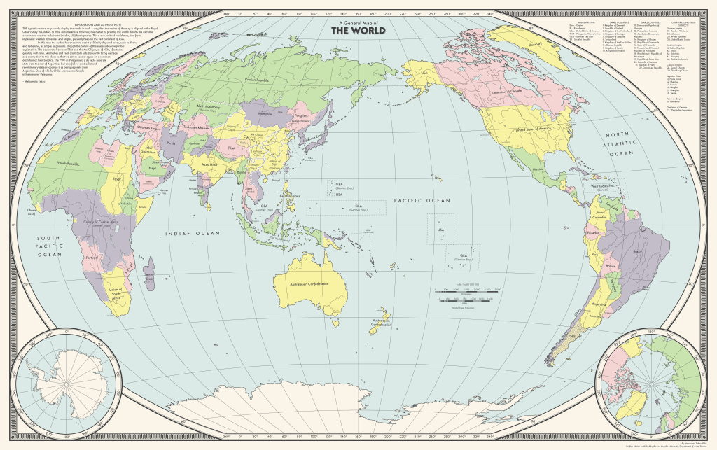 Mapa del mundo de 1936.