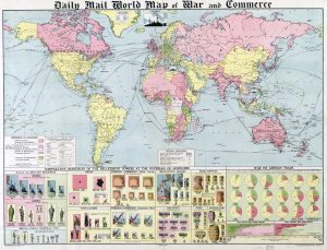 El mundo al estallar la Primera Guerra Mundial