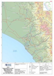 Mapa topográfico del departamento de Lambayeque. Mapa topográfico del departamento de Lambayeque.