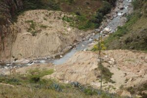 El río Motupe también denominado como río La Leche.