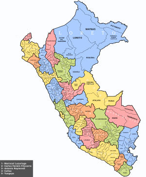 &iquest;Cu&aacute;les son las provincias del Per&uacute;?