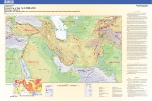 Sismicidad en Oriente Medio y zonas circundantes